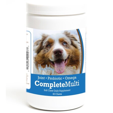 Healthy Breeds Australian Shepherd all in one Multivitamin Soft Chew, 90PK 192959009477